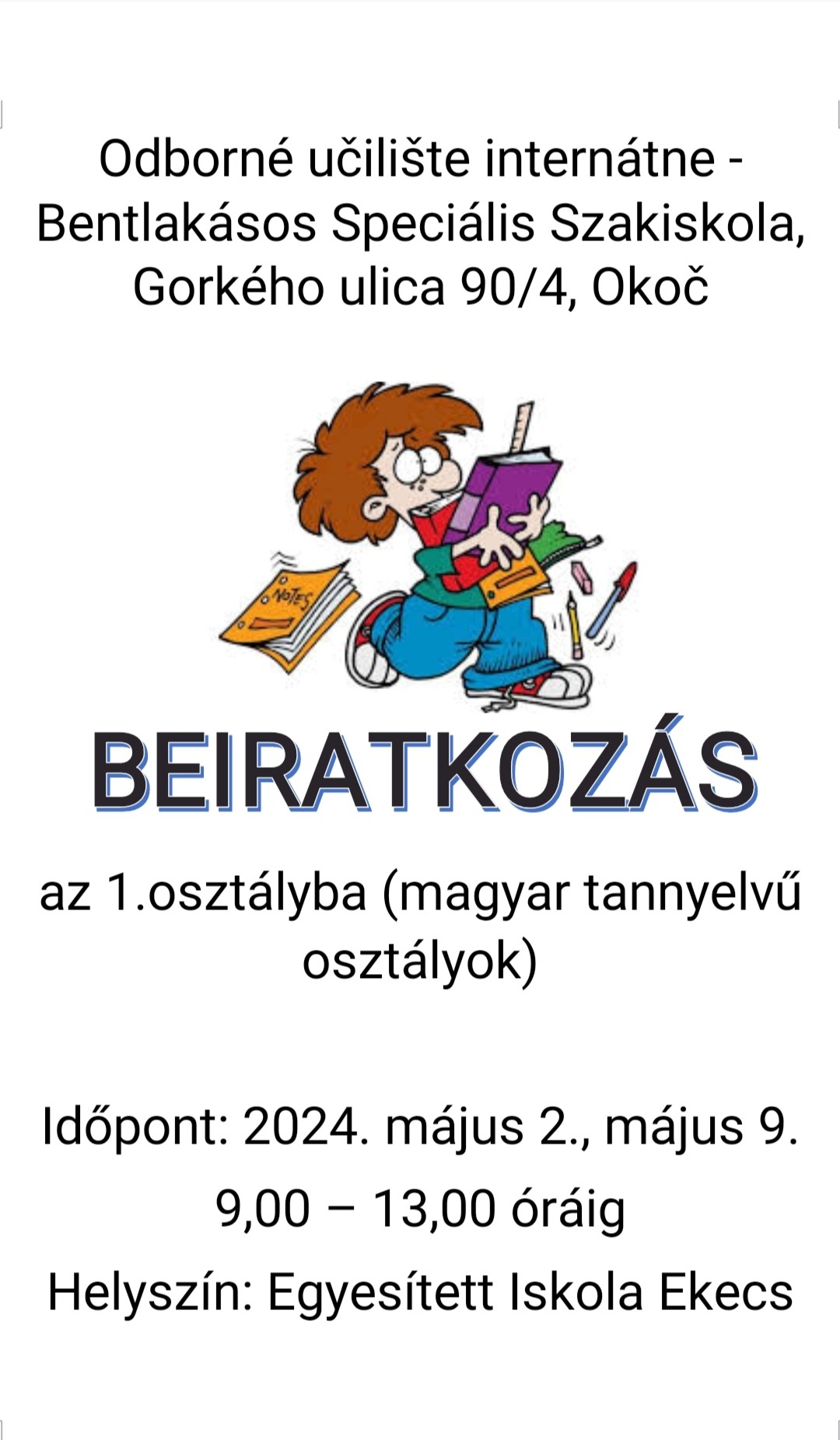 BEIRATKOZÁS - ZÁPIS - Obrázok 1