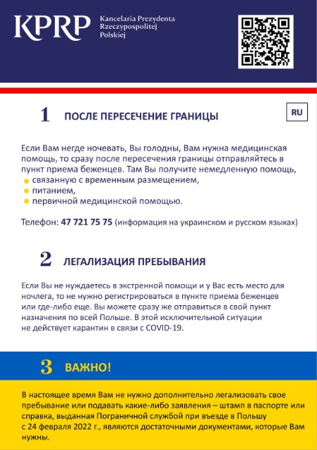 Ulotka informacja dla uchodźców z Ukrainy - Obrazek 3