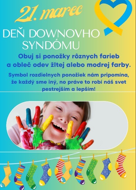 21.marec - Deň Downovho syndrómu - Obrázok 1