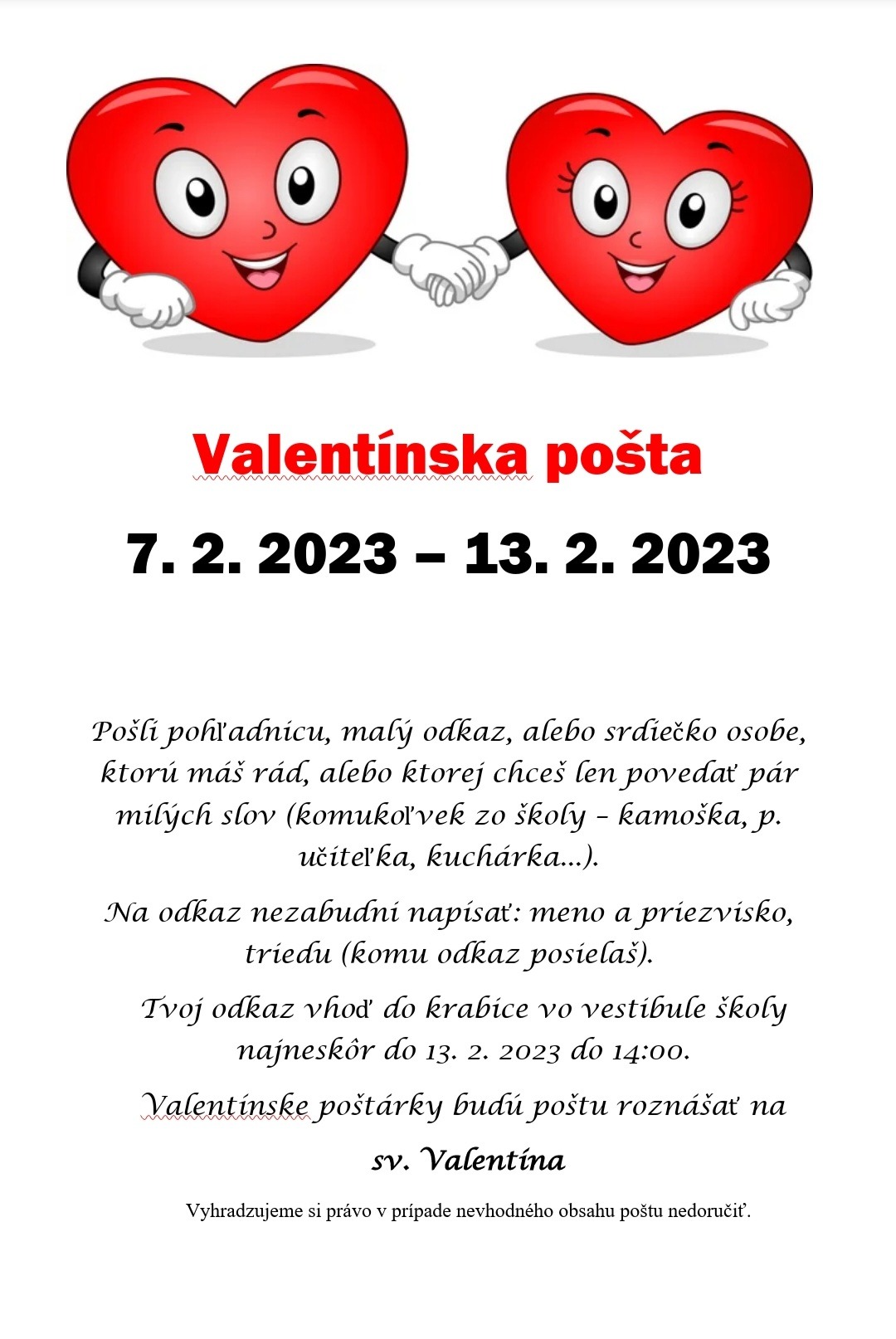 Valentínska pošta 🥰😘😍 - Obrázok 1