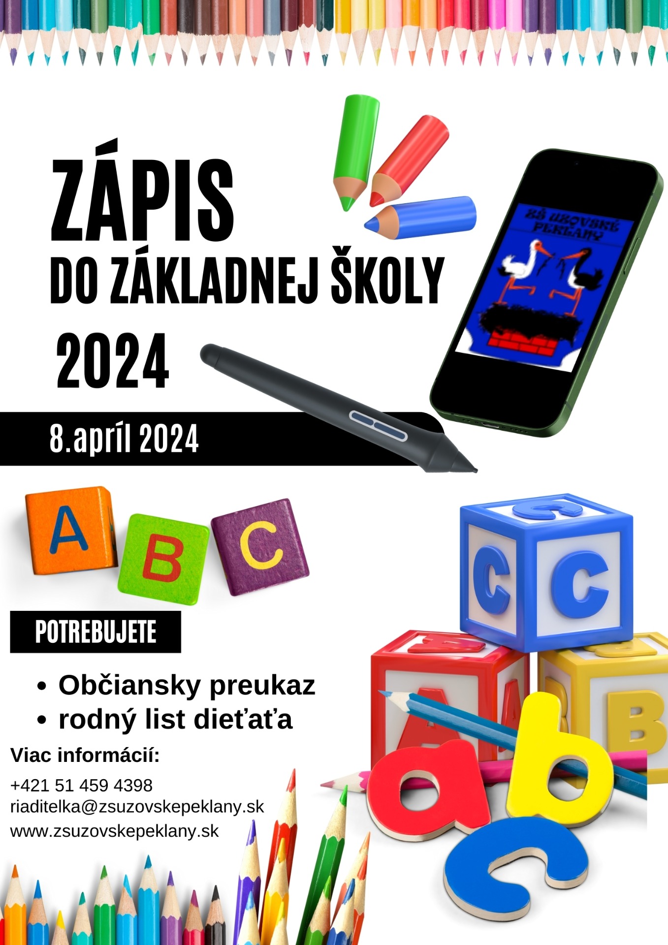 ZÁPIS pre šk. rok 2024/25  - Obrázok 1