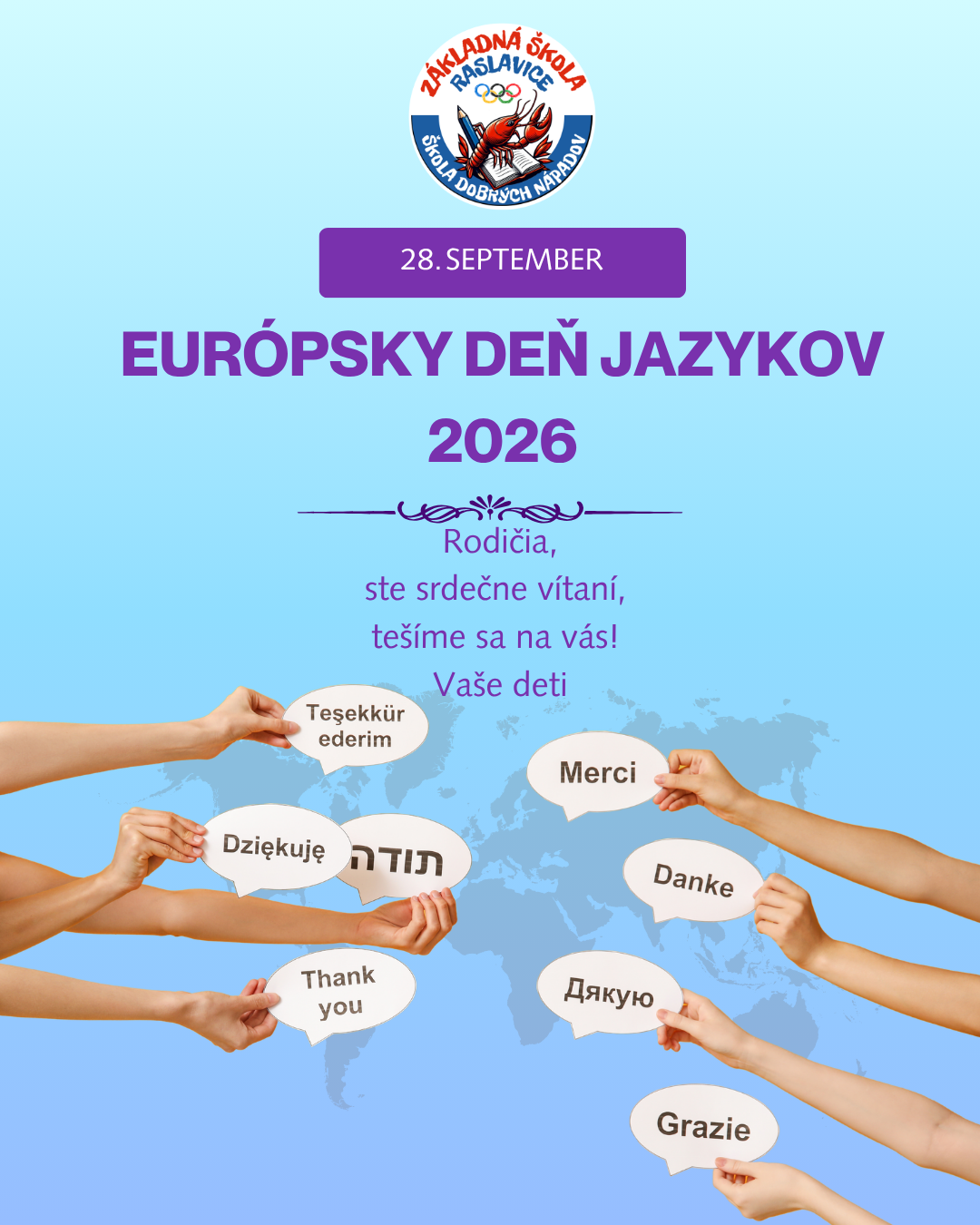 EURÓPSKY DEŇ JAZYKOV 2026 - Zobraziť obrázok 1