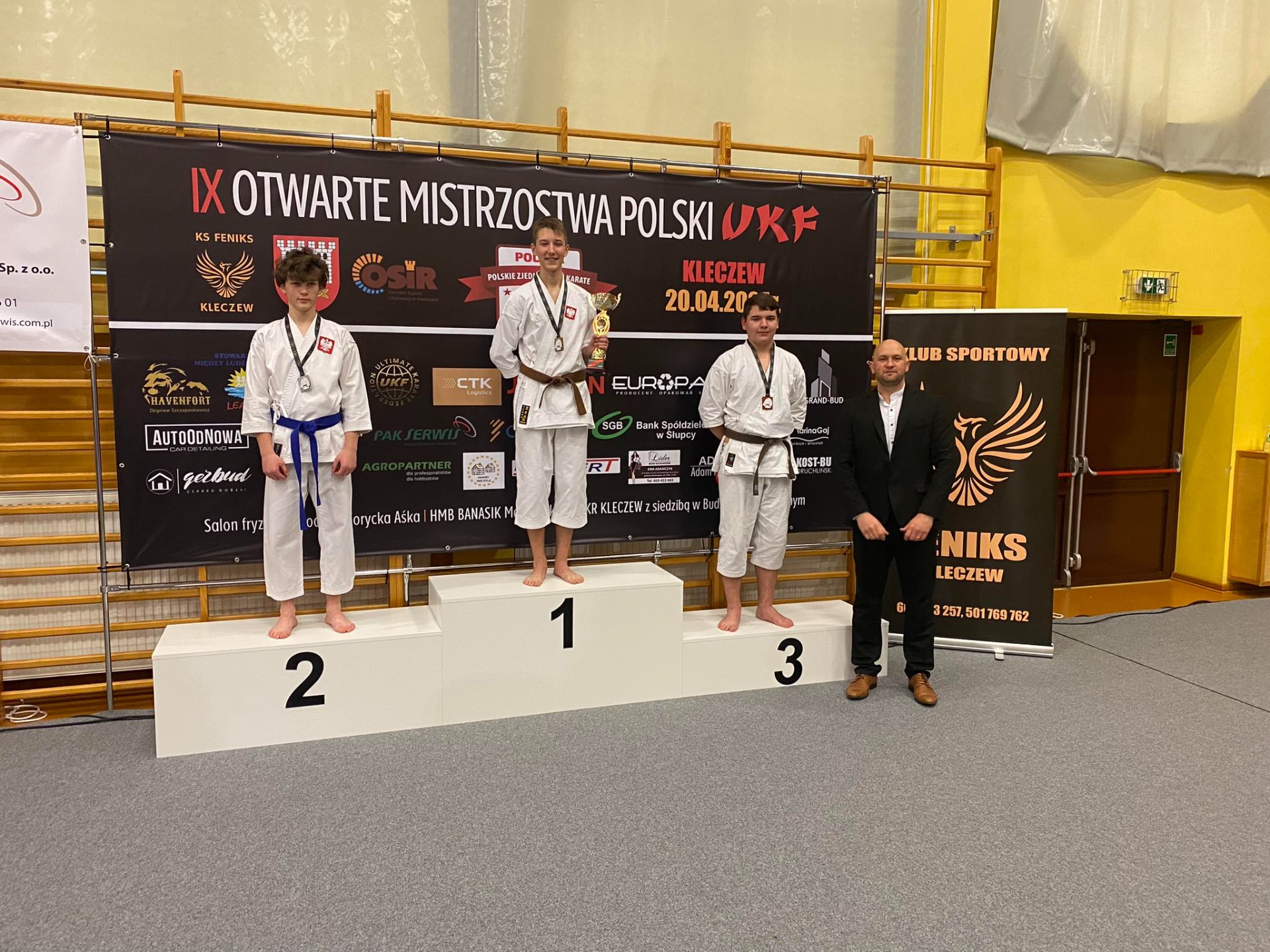 Szymon Frankiewicz mistrzem Polski w karate tradycyjnym - Obrazek 1