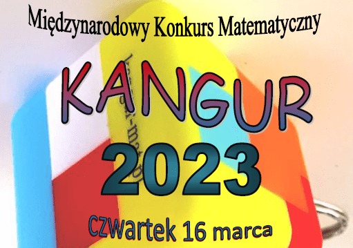 Międzynarodowego Konkursu „Kangur Matematyczny” 2023 - Obrazek 1