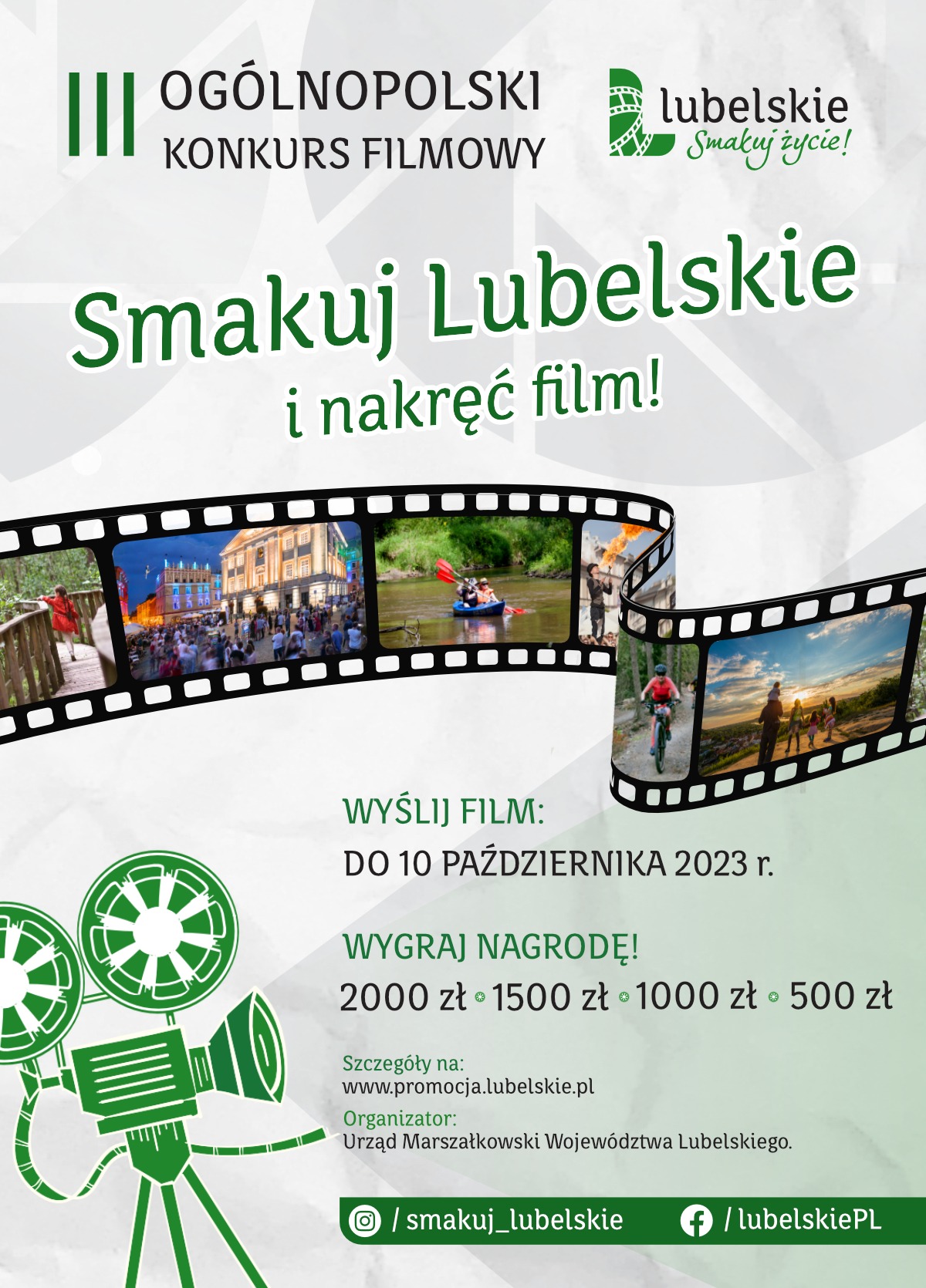 Ogólnopolski Konkurs Filmowy „Lubelskie. Smakuj życie!” - Obrazek 1