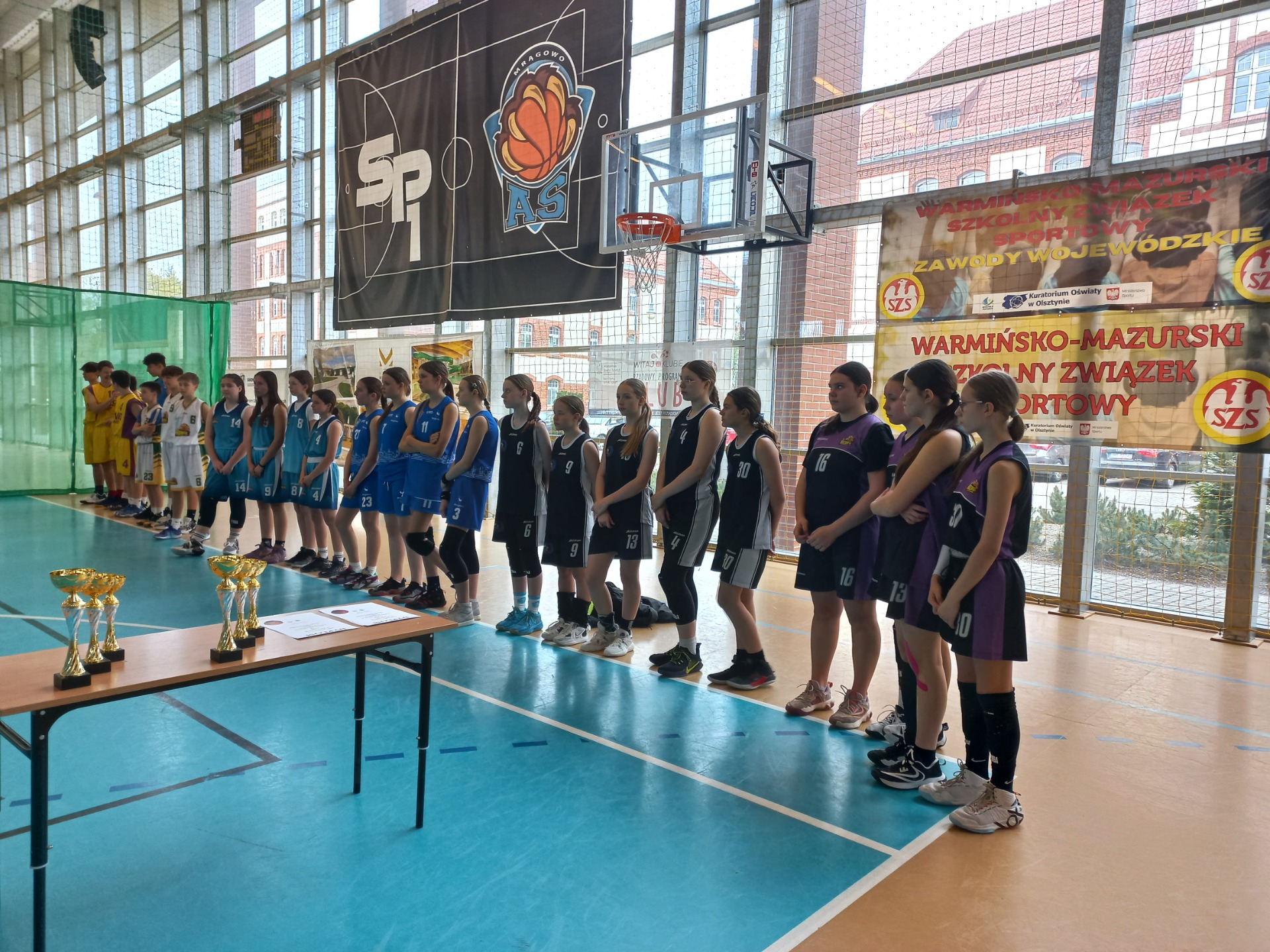 I miejsce w Mistrzostwach Finału III  w Koszykówce  3x3 Dziewcząt w ramach Igrzysk Młodzieży Szkolnej w Mrągowie - Obrazek 2