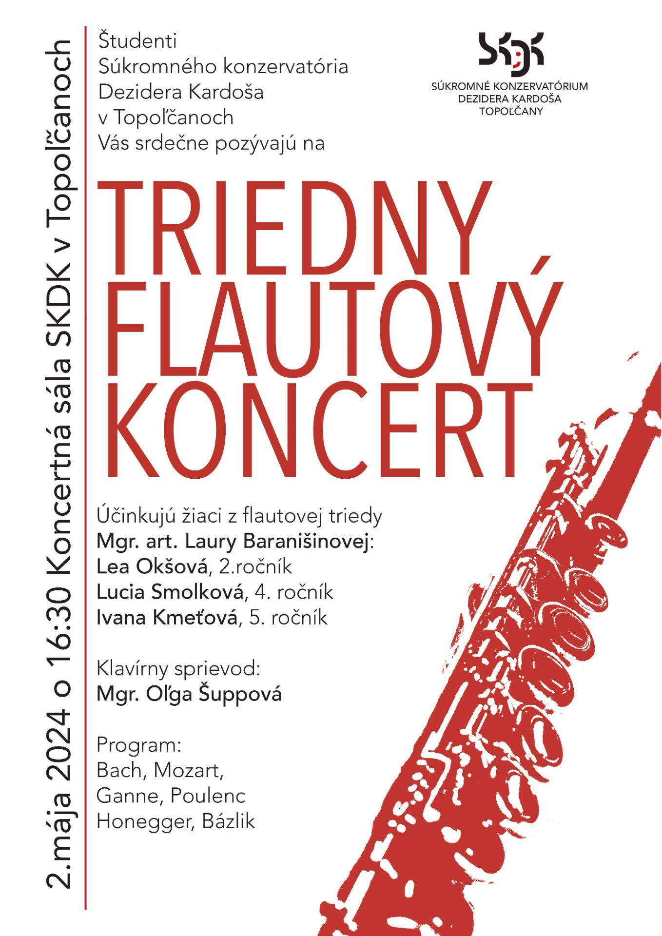 Triedny flautový koncert - Obrázok 1