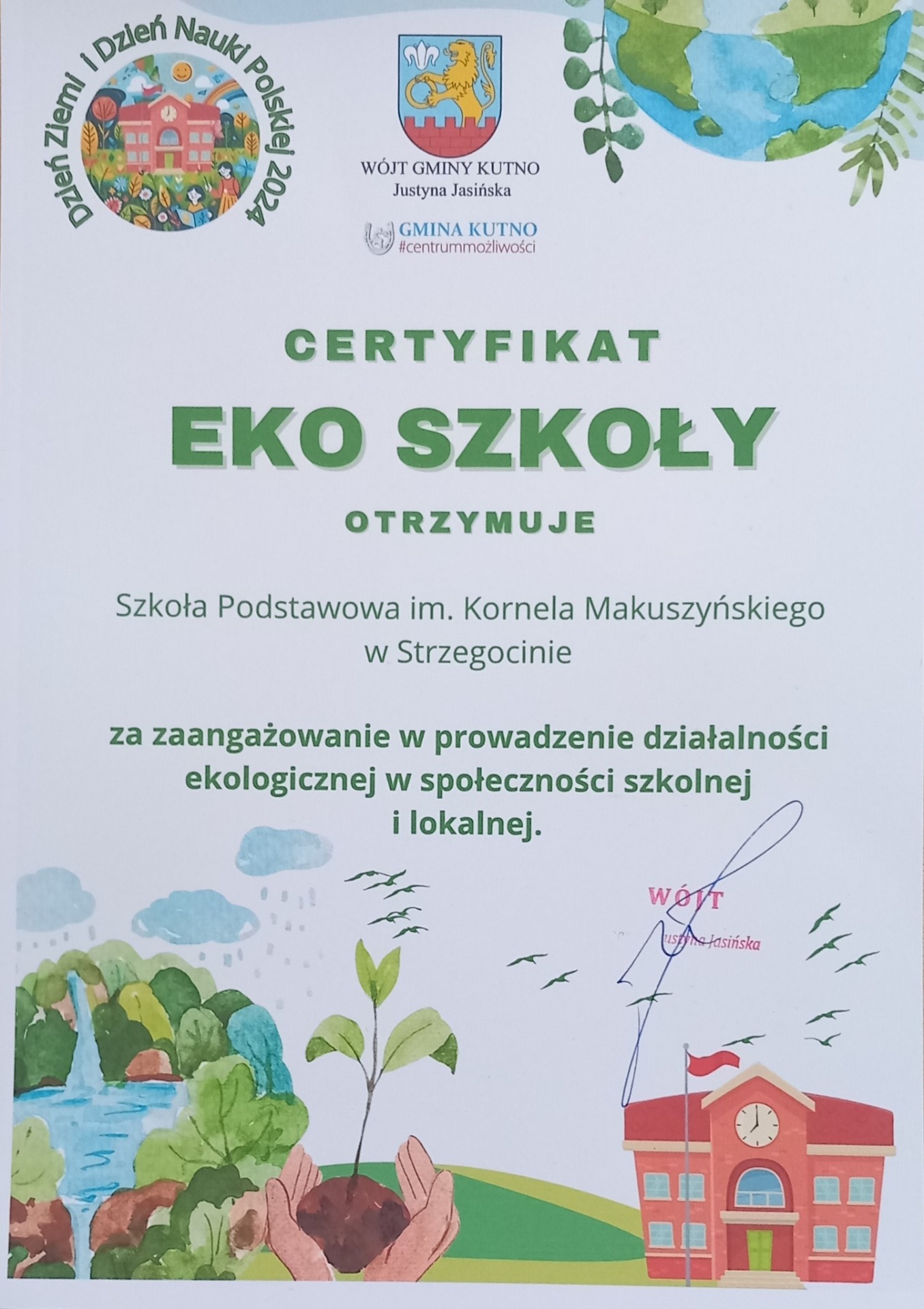„Nowe technologie wspierają ekologię” - obchody Dnia Ziemi i Dnia Nauki Polskiej - Obrazek 1