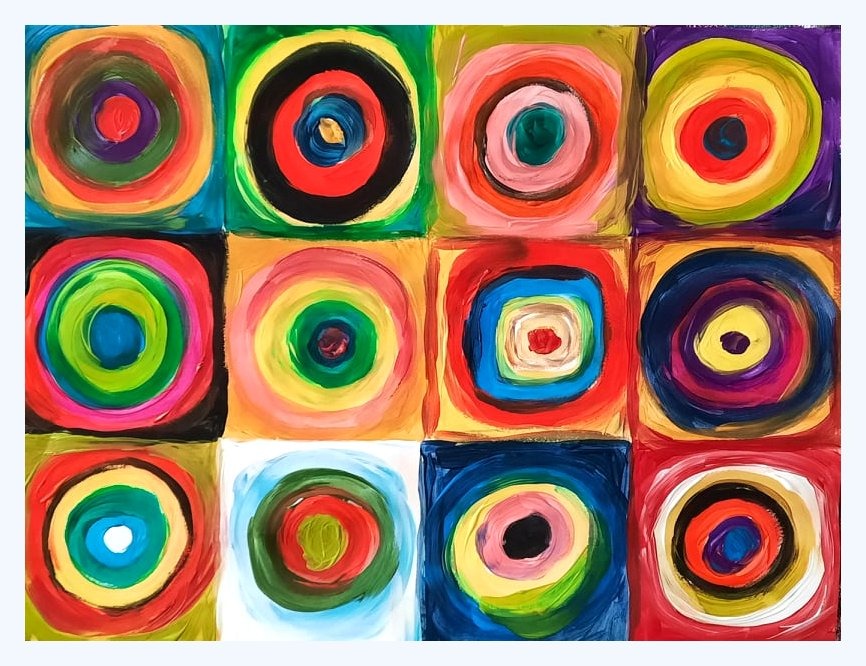 Wassily Kandinsky - Farebná štúdia - Obrázok 5