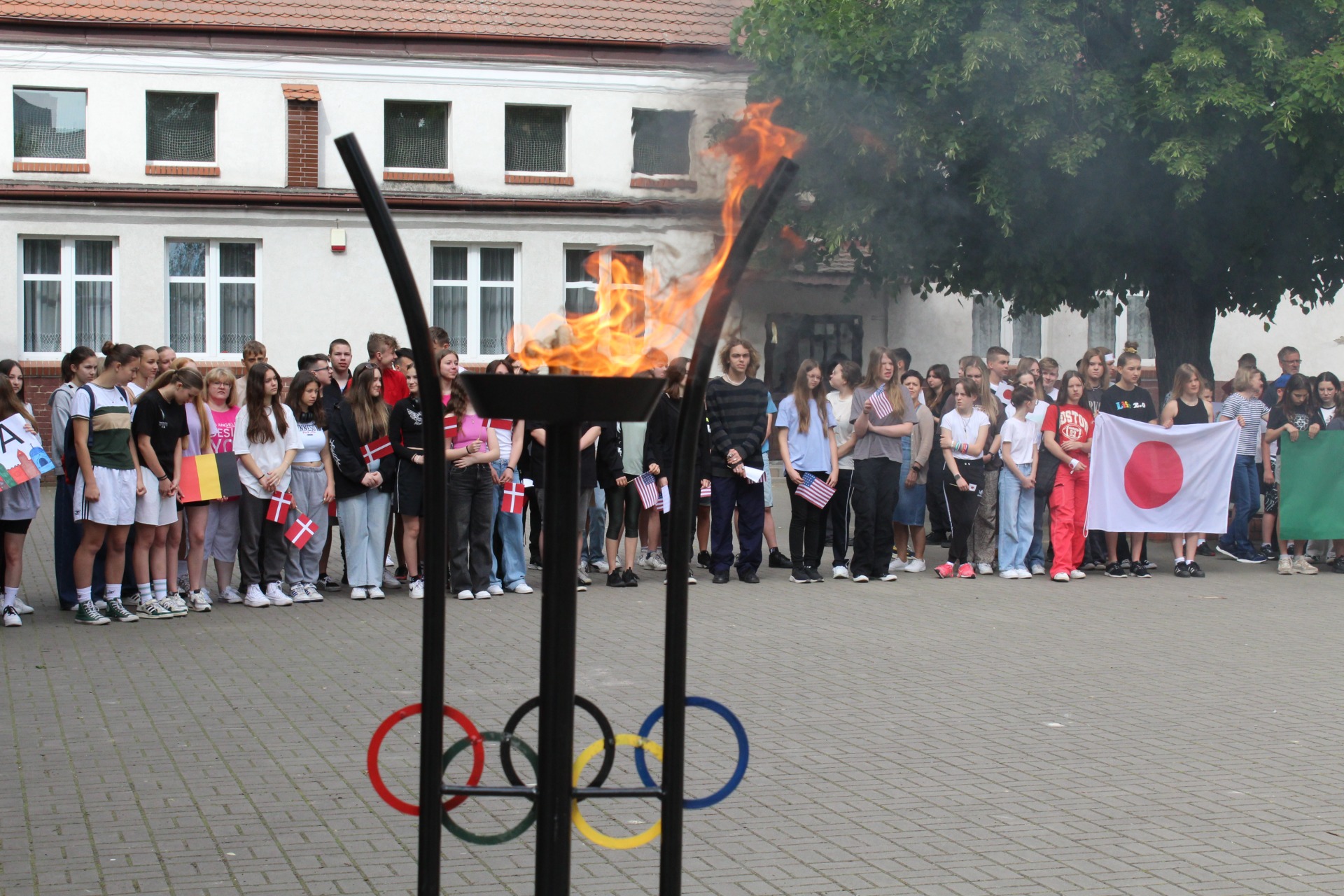 Obchody Dnia Olimpijczyka połączone z Dniem Dziecka w naszej szkole
