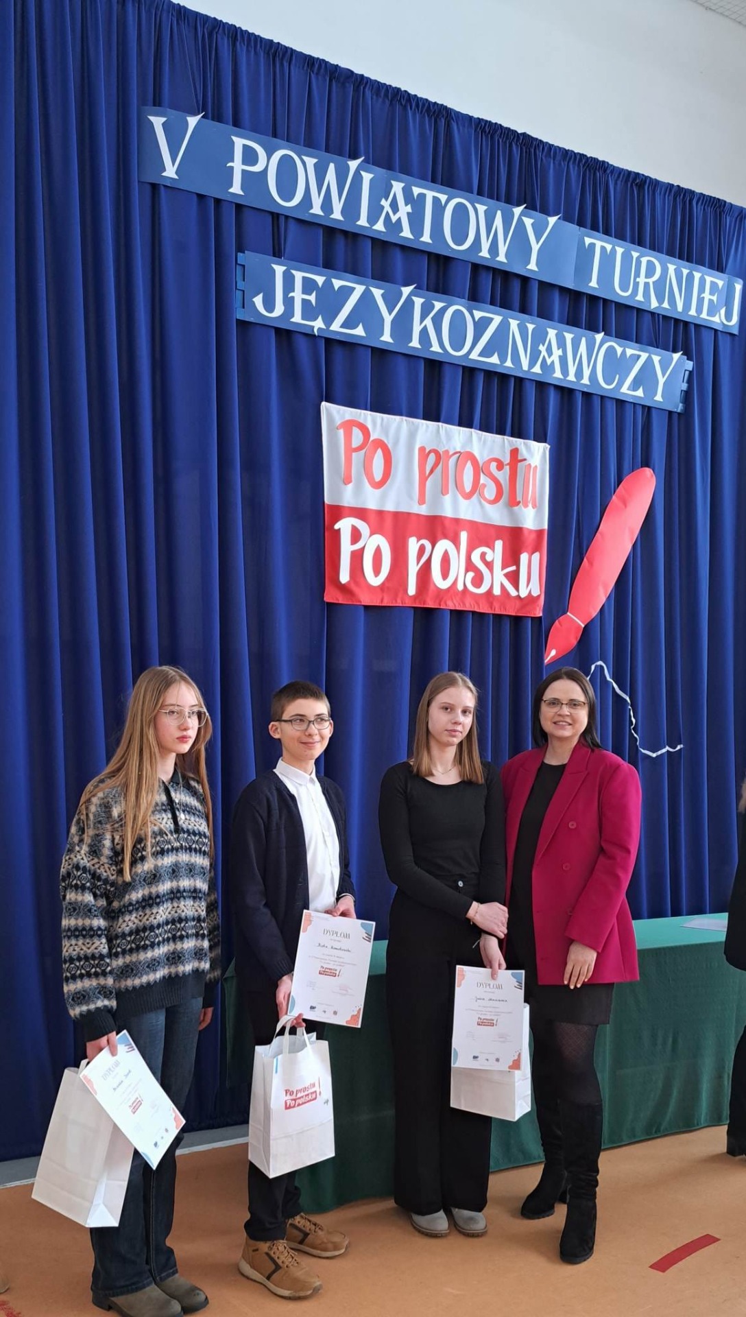 "PO PROSTU - PO POLSKU!" - gratulacje naszym uczniom! - Obrazek 1