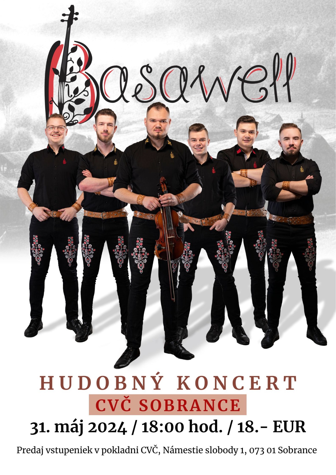 Hudobný koncert kapely BASAWELL - Obrázok 1