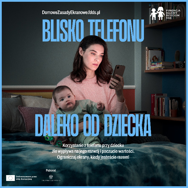 Kampania"BLISKO TELEFONU-DALEKO OD DZIECKA"  - Obrazek 1