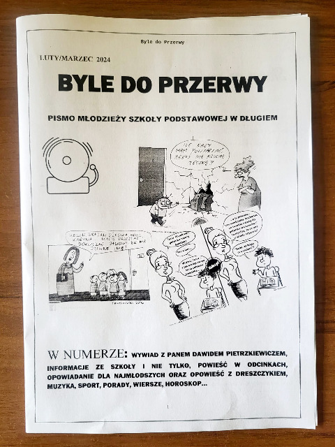 "Byle do przerwy" luty/marzec 2024 - Obrazek 1