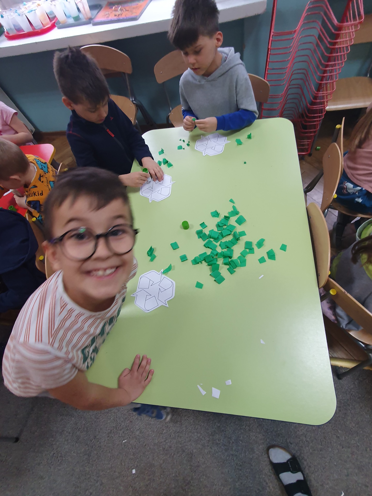 Światowy Dzień Recyklingu/Dzień Matematyki w przedszkolu - Obrazek 2