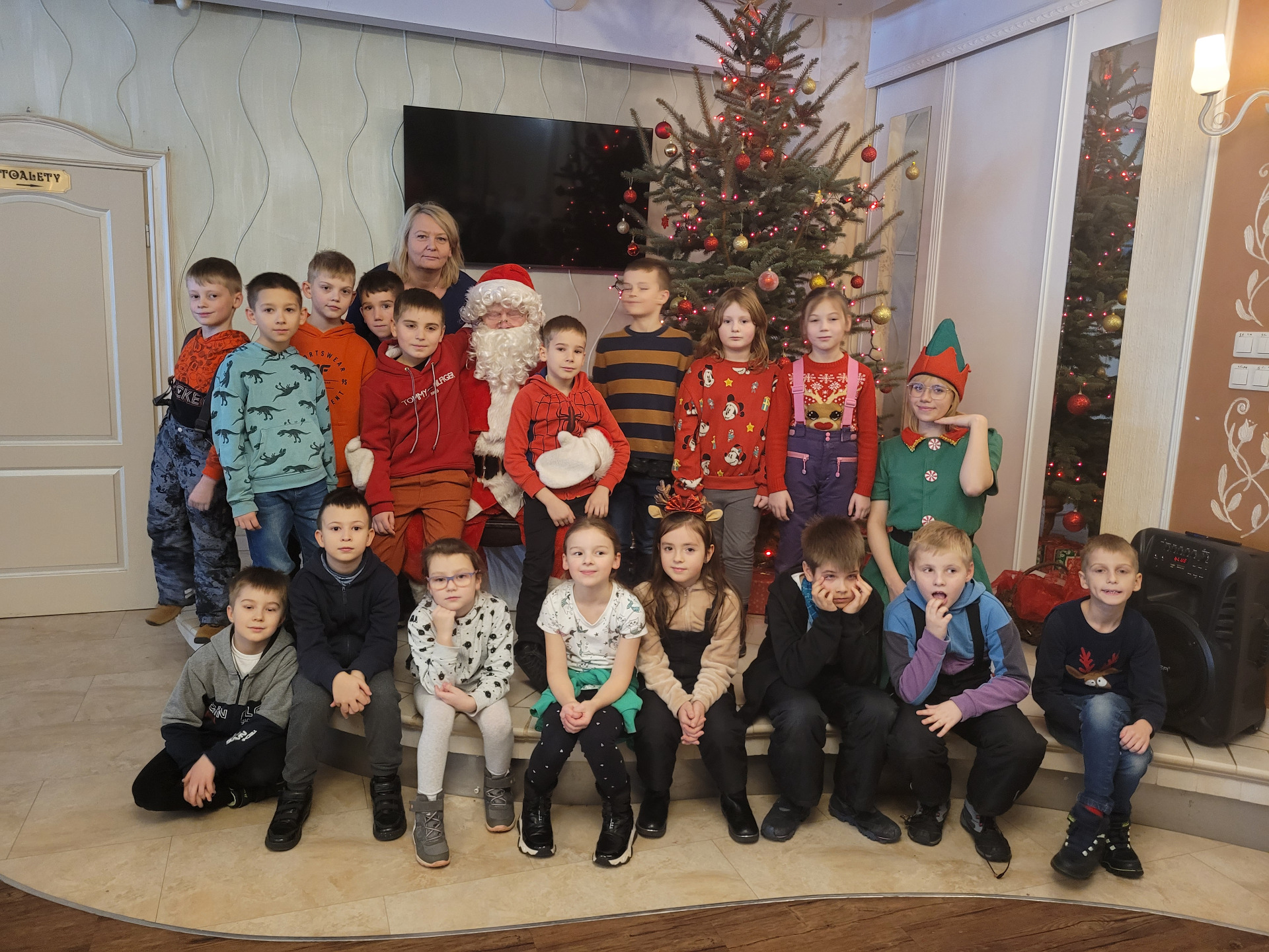Dzieci w krainie św. Mikołaja