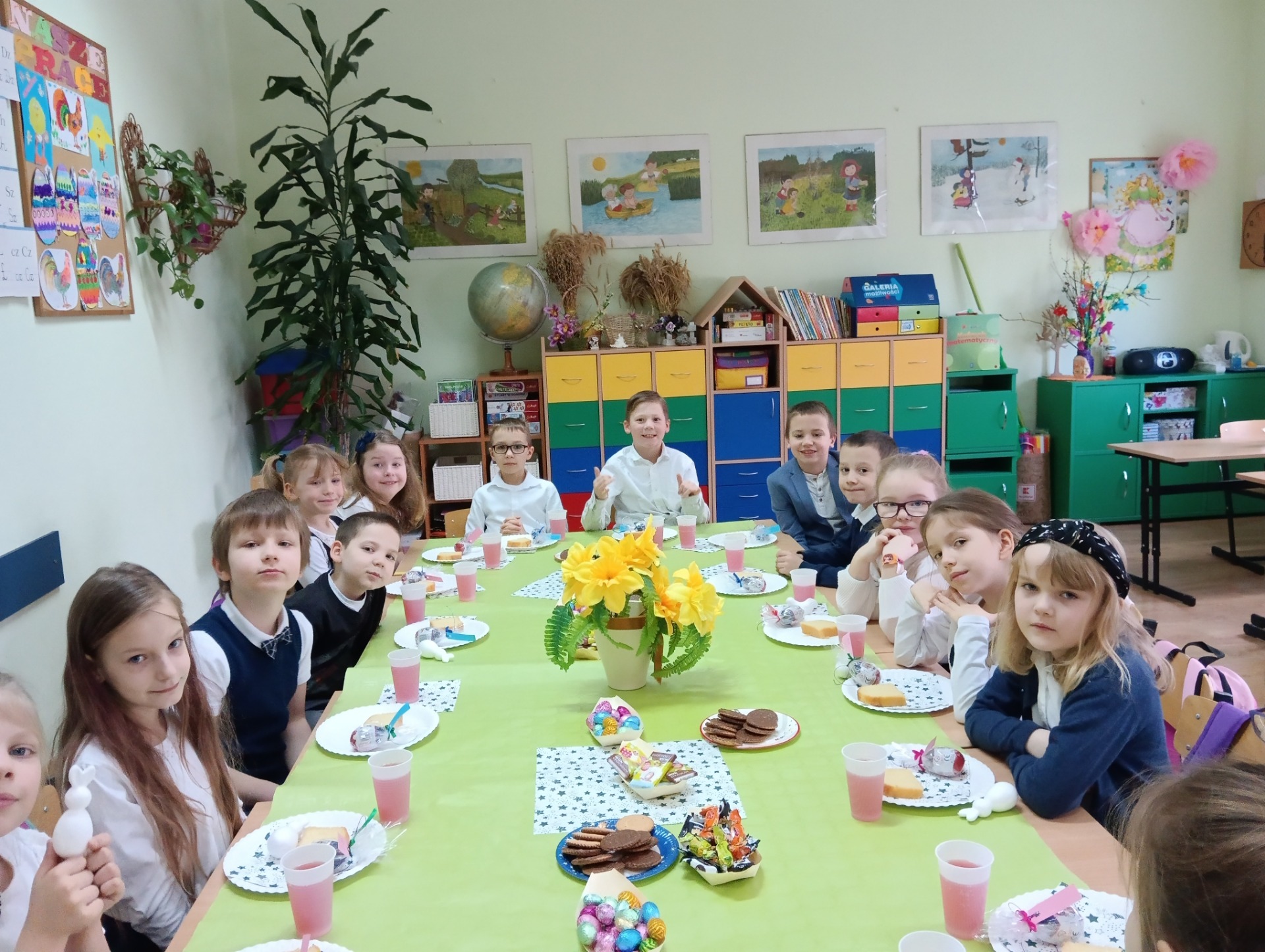 Wielkanocne śniadanie-kl.1b-P.U.Wawrzyn-Trzewik-2023 - Obrazek 1