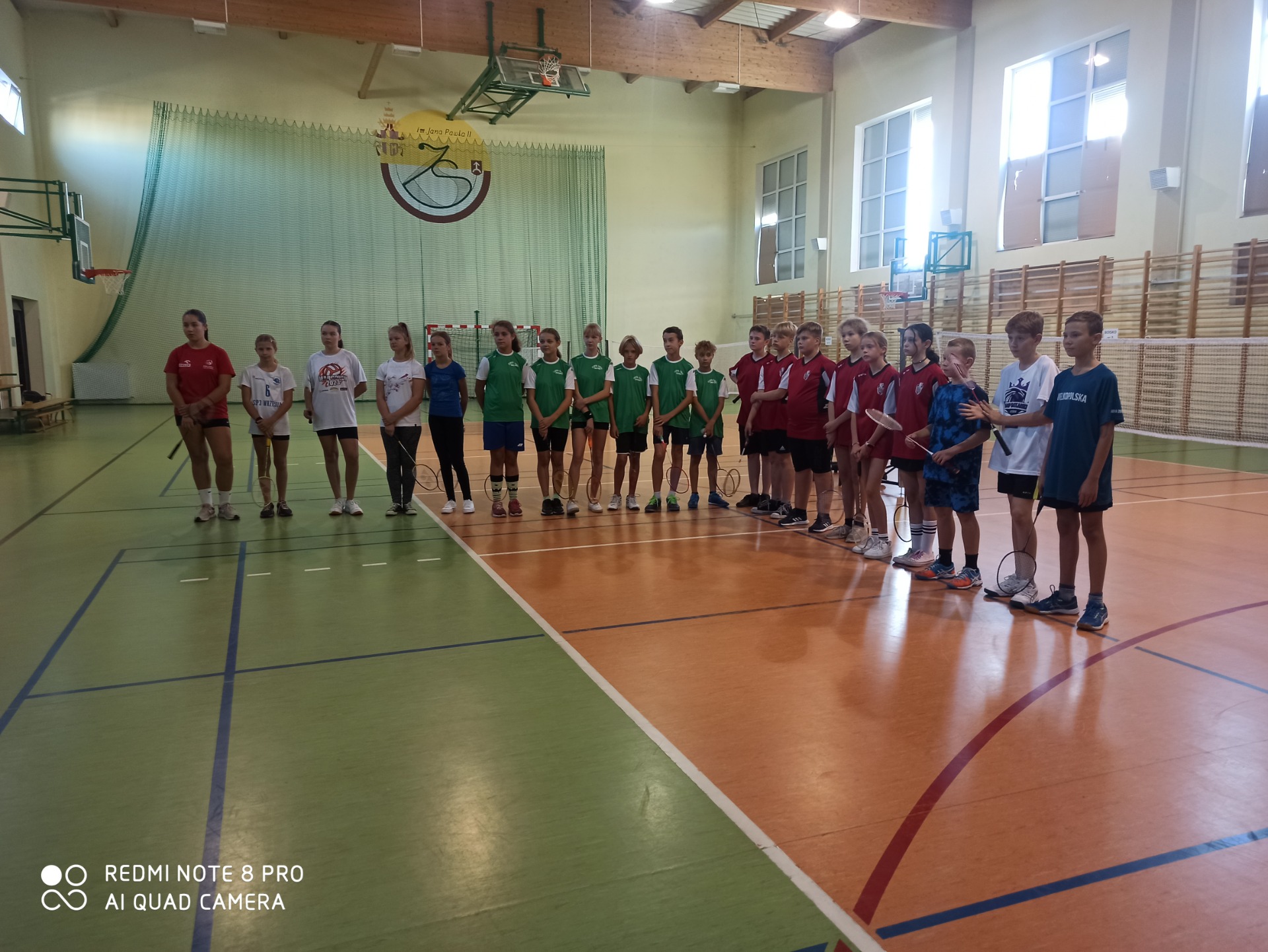 Mistrzowie Powiatu Wrzesińskiego Szkolnego Związku Sportowego w Drużynowym Badmintonie - Igrzyska Dzieci  - Obrazek 3