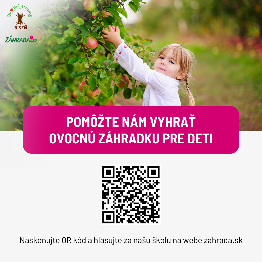 4. ročník súťaže o ovocnú záhradku pre deti z materských a základných škôl  - Obrázok 2