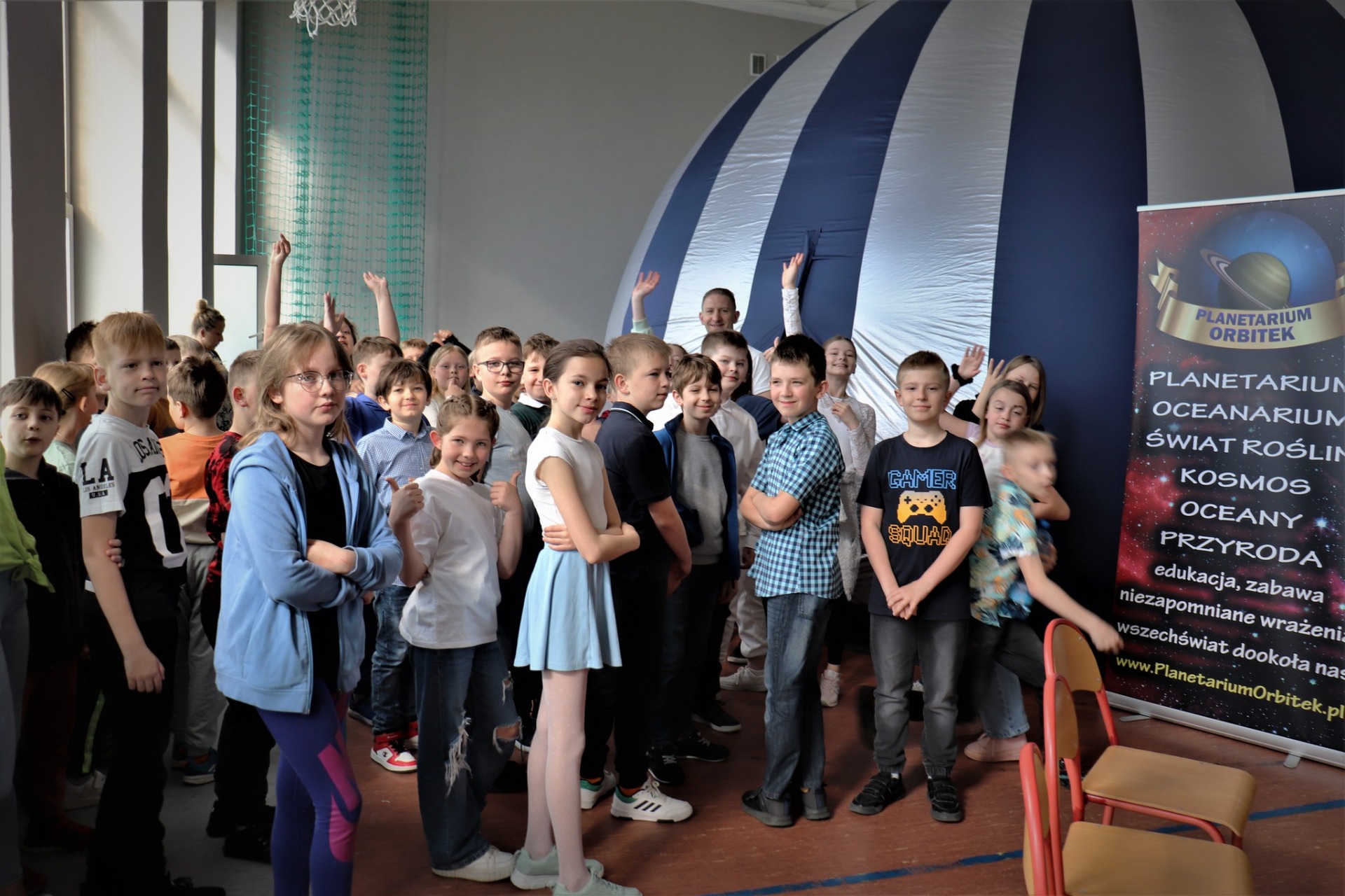 Planetarium Orbitek w naszej szkole - Obrazek 1