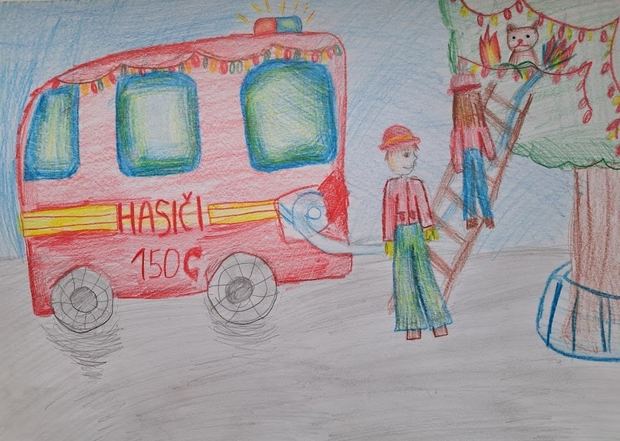 Kreslili sme prácu hasičov - Obrázok 5