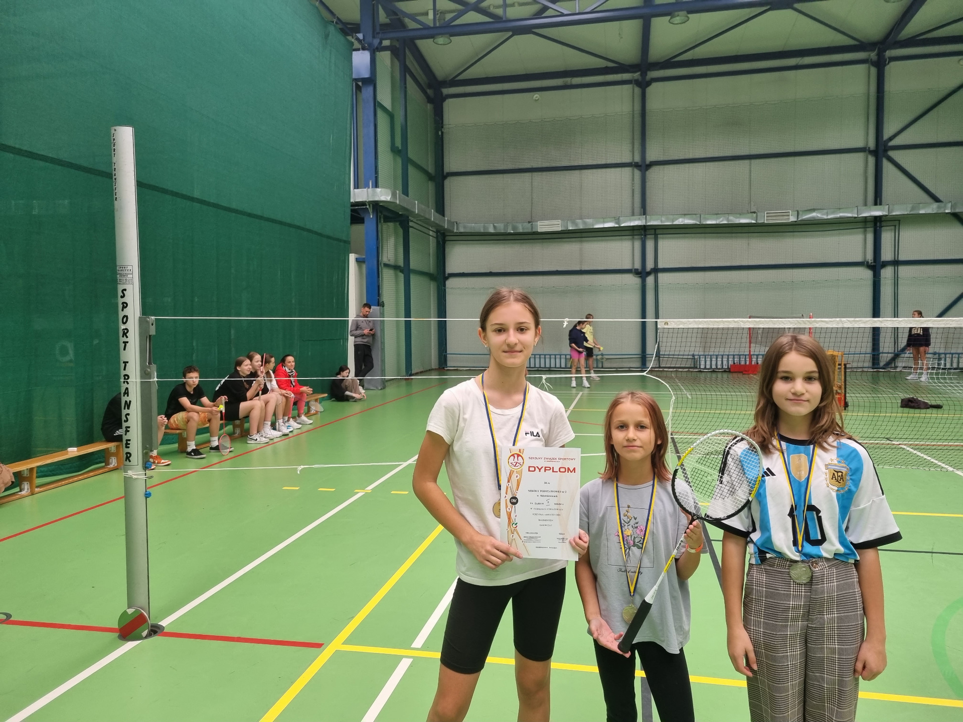 Zawody Szkolnego Związku Sportowego w Badmintonie