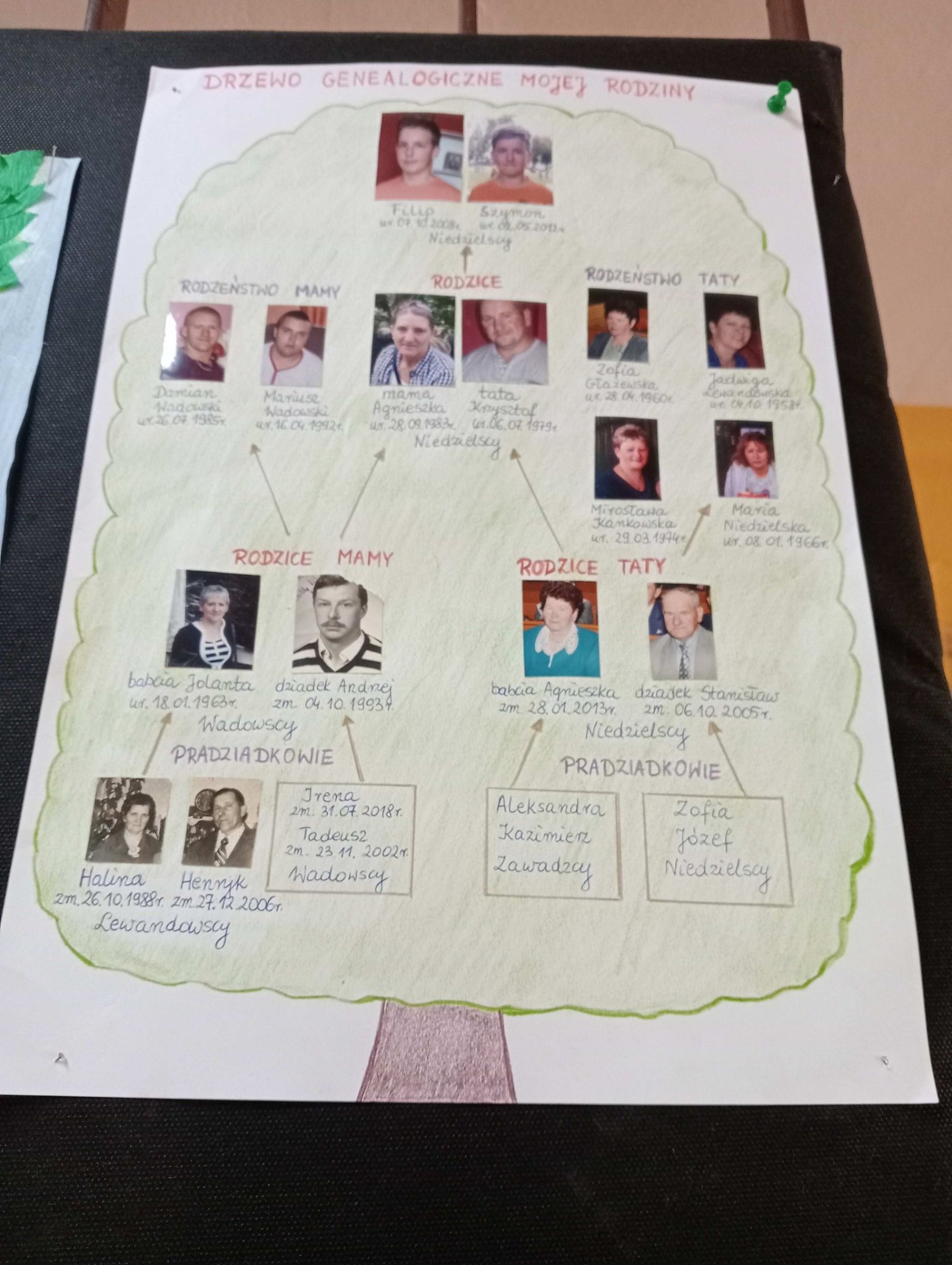 WYNIKI KONKURSU „Drzewo genealogiczne mojej rodziny” - Obrazek 1