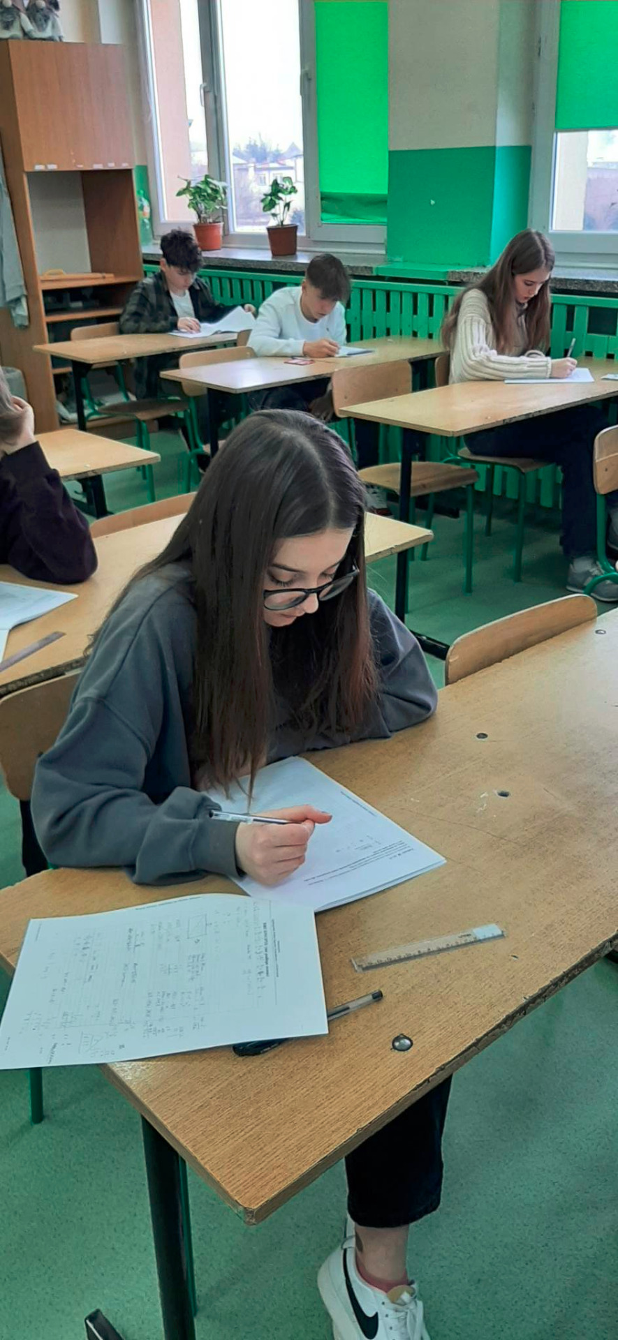Próbny egzamin ósmoklasisty w naszej szkole - Obrazek 3