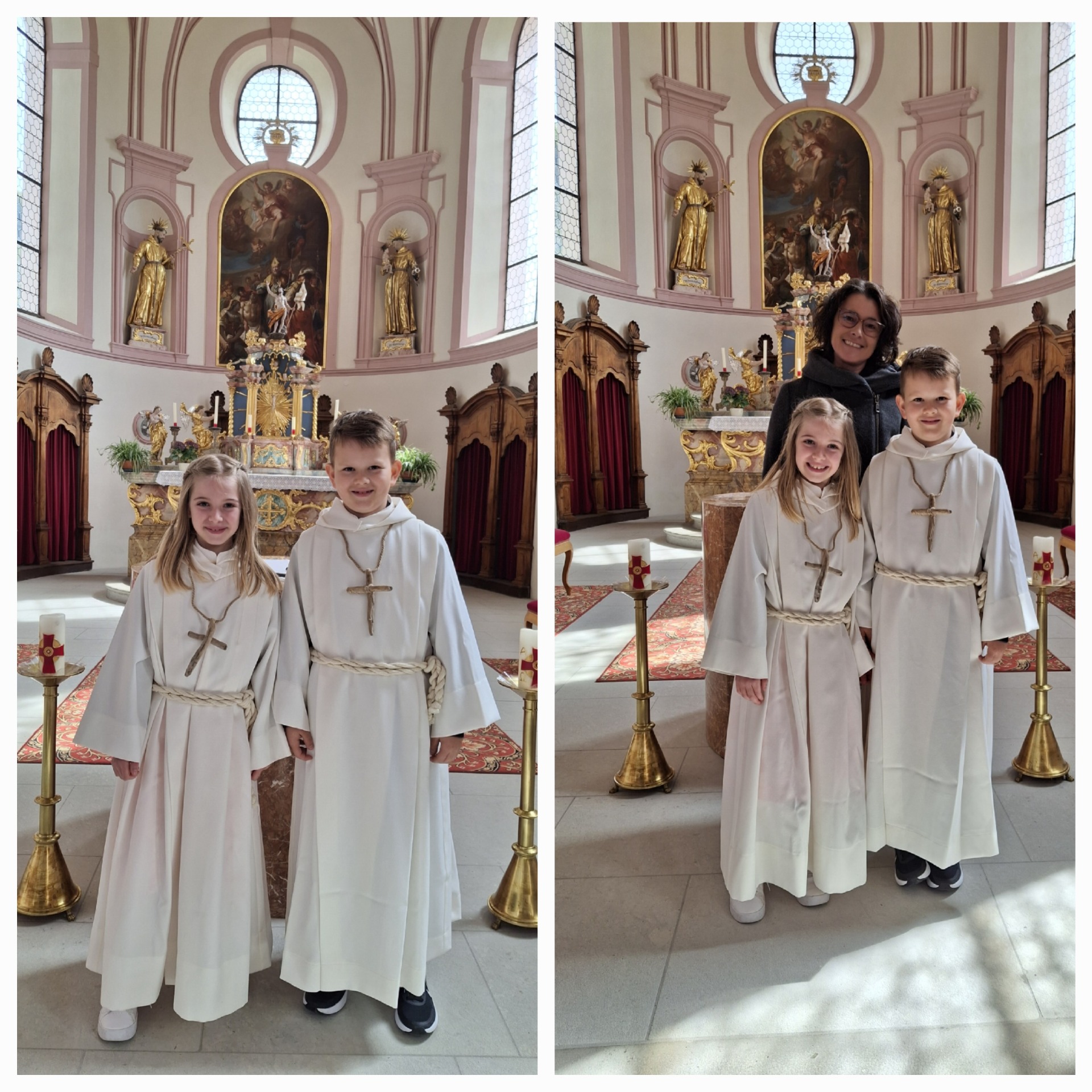 Erstkommunionfeier von Magdalena und Valentin - Bild 3