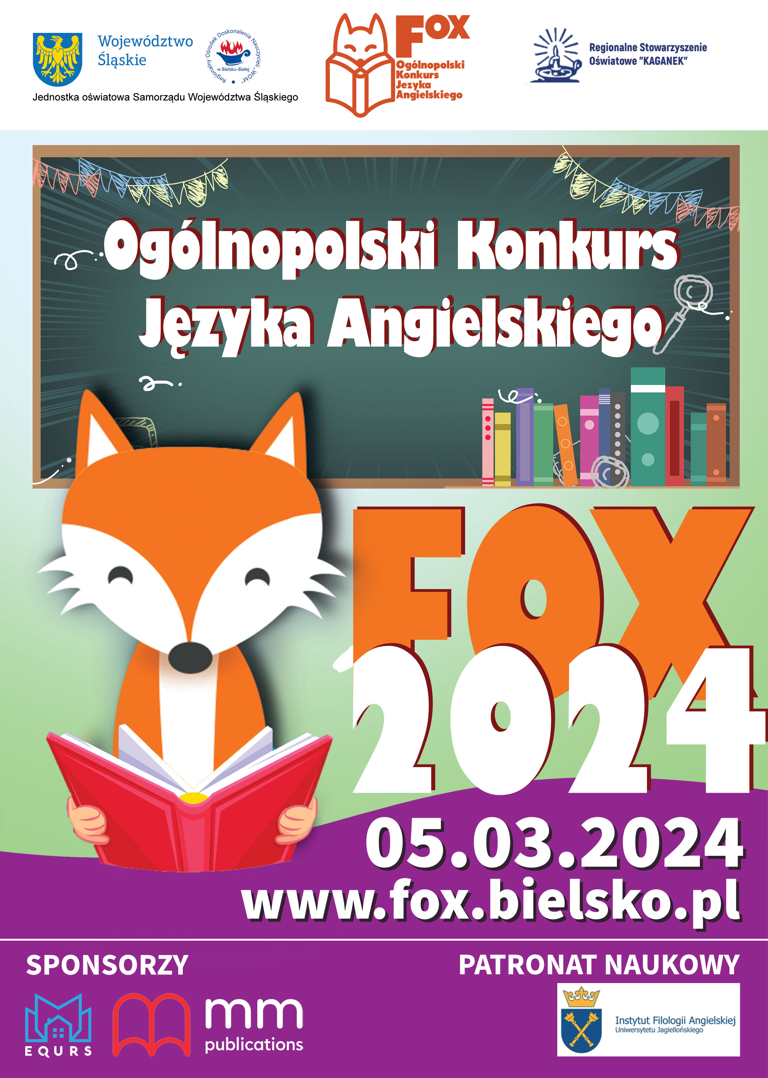 Opis: C:\Users\Anita\Desktop\FOX 2024\Plakat Konkursu FOX do edycji 2024.jpg